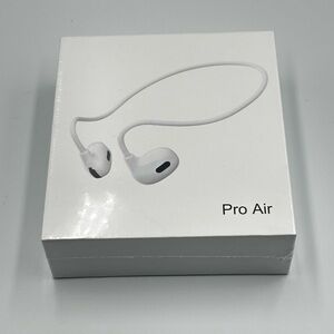 Pro Air V5.3 + EDR Bluetooth White Headphones NIB Sealed